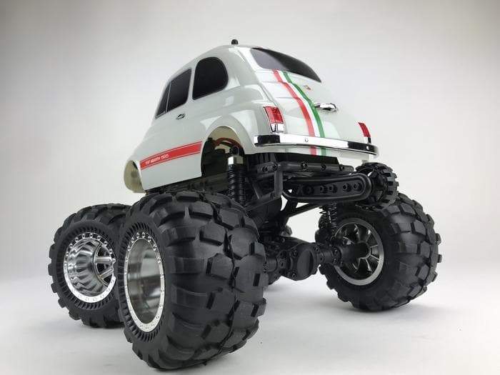8912 Fiat Abarth 595  1/12 Scale 2WD RTR Monster Truck Q-Series - Image 4