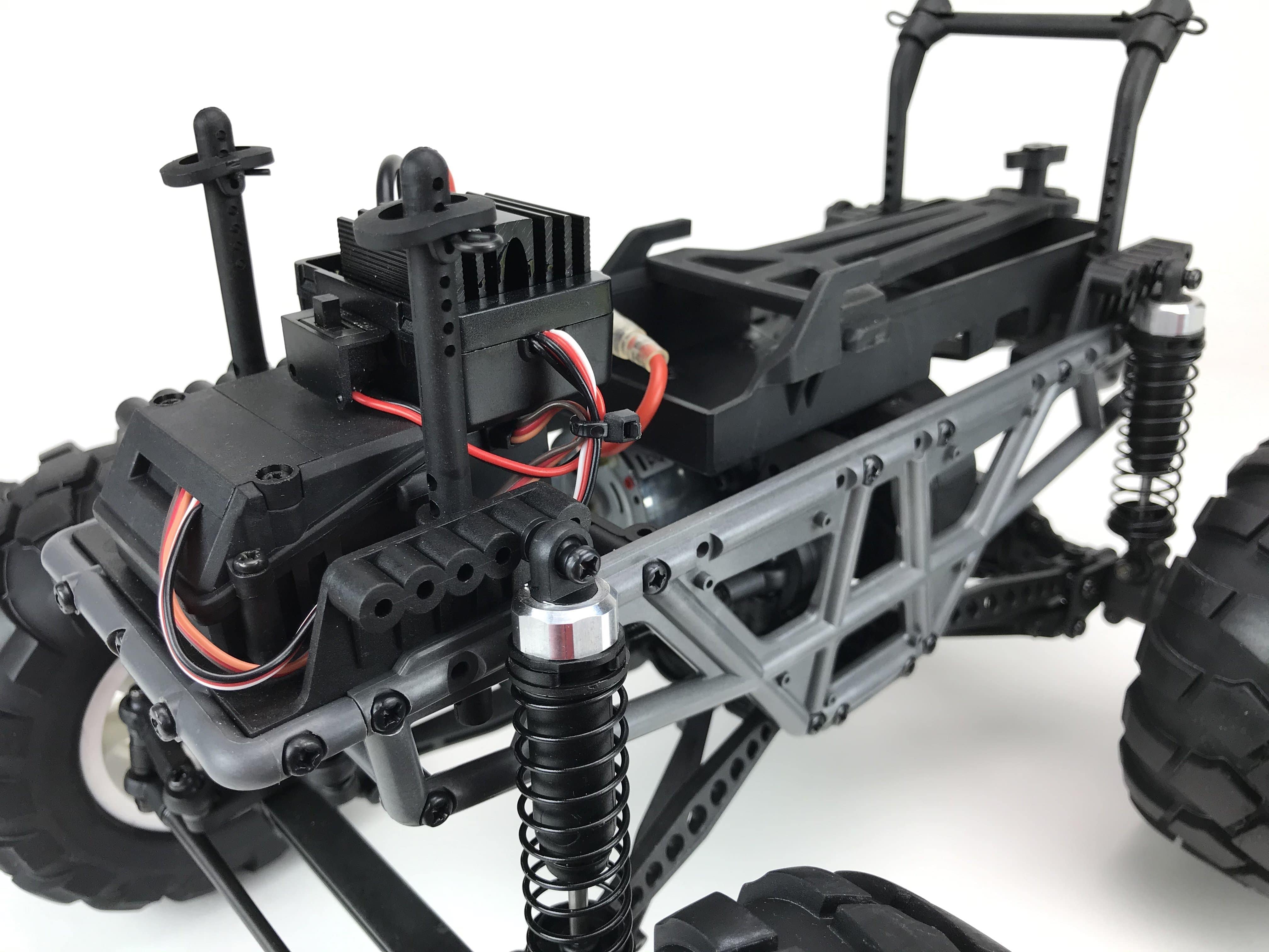 8936 Suzuki Jimny (Yellow) 1/12 Scale 2WD RTR Monster Truck Q-Series - Image 10