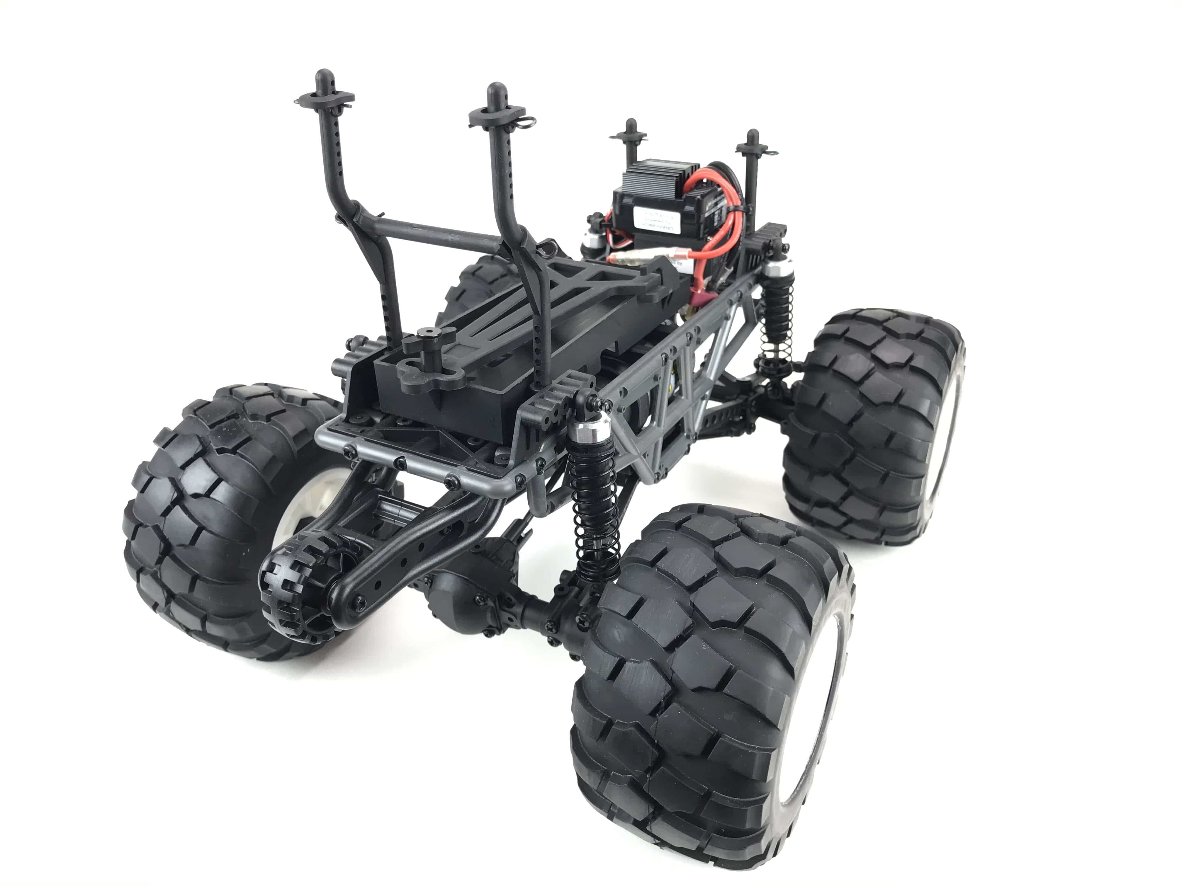 8936 Suzuki Jimny (Yellow) 1/12 Scale 2WD RTR Monster Truck Q-Series - Image 14