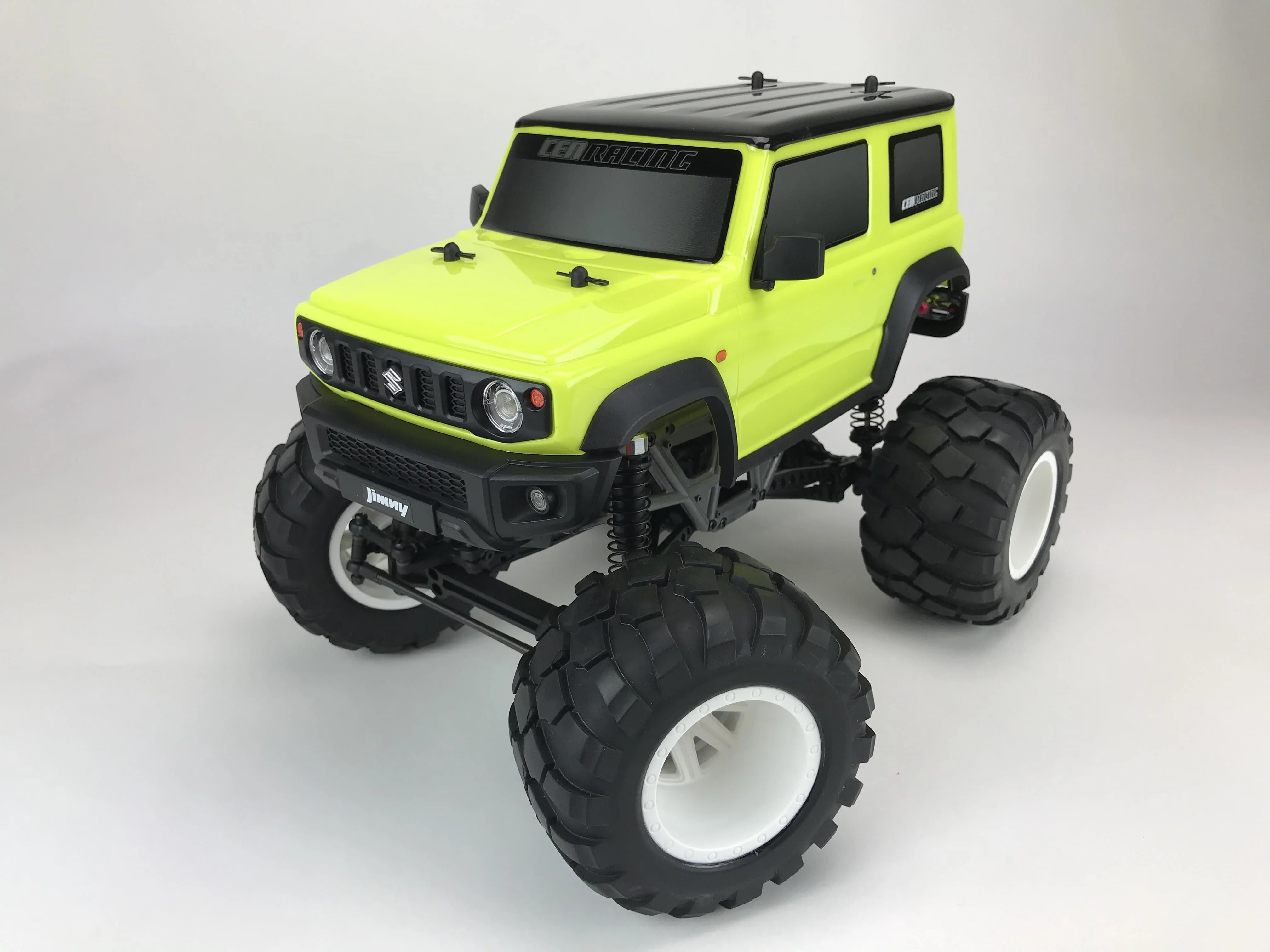 8936 Suzuki Jimny (Yellow) 1/12 Scale 2WD RTR Monster Truck Q-Series - Image 3