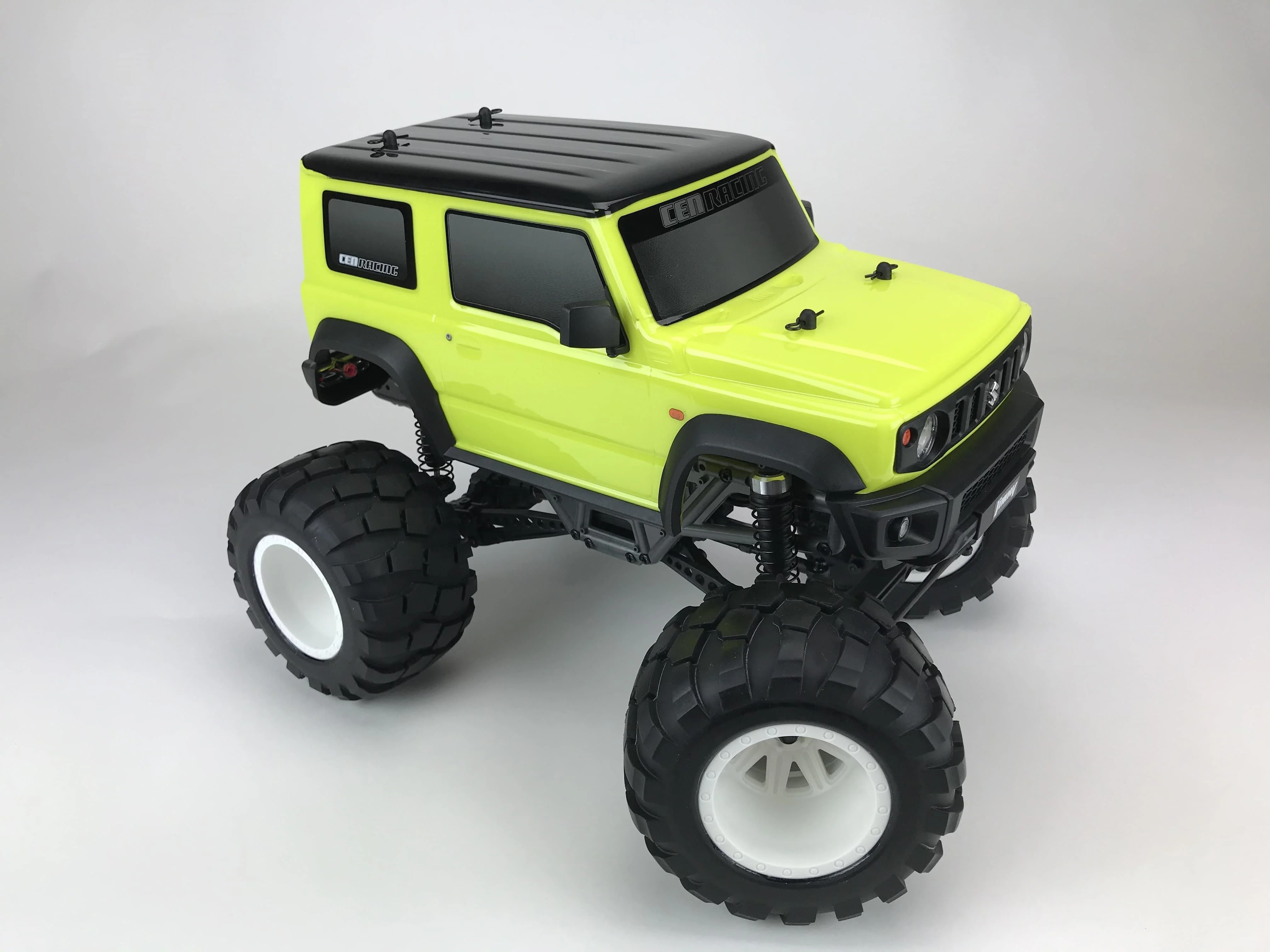 8936 Suzuki Jimny (Yellow) 1/12 Scale 2WD RTR Monster Truck Q-Series - Image 7