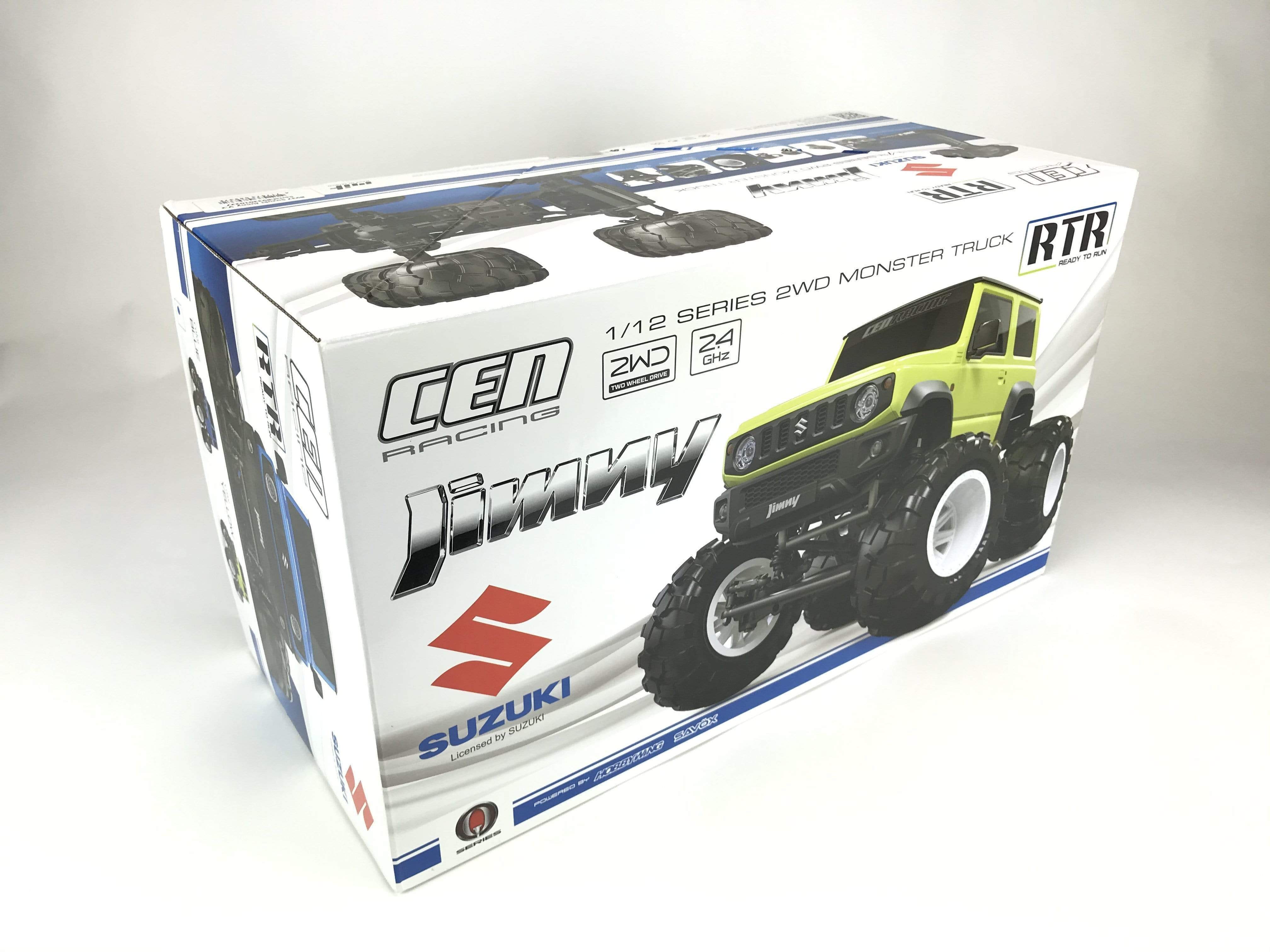 8937 Suzuki Jimny (Metallic Blue) 1/12 Scale 2WD RTR Monster Truck Q-Series - Image 8