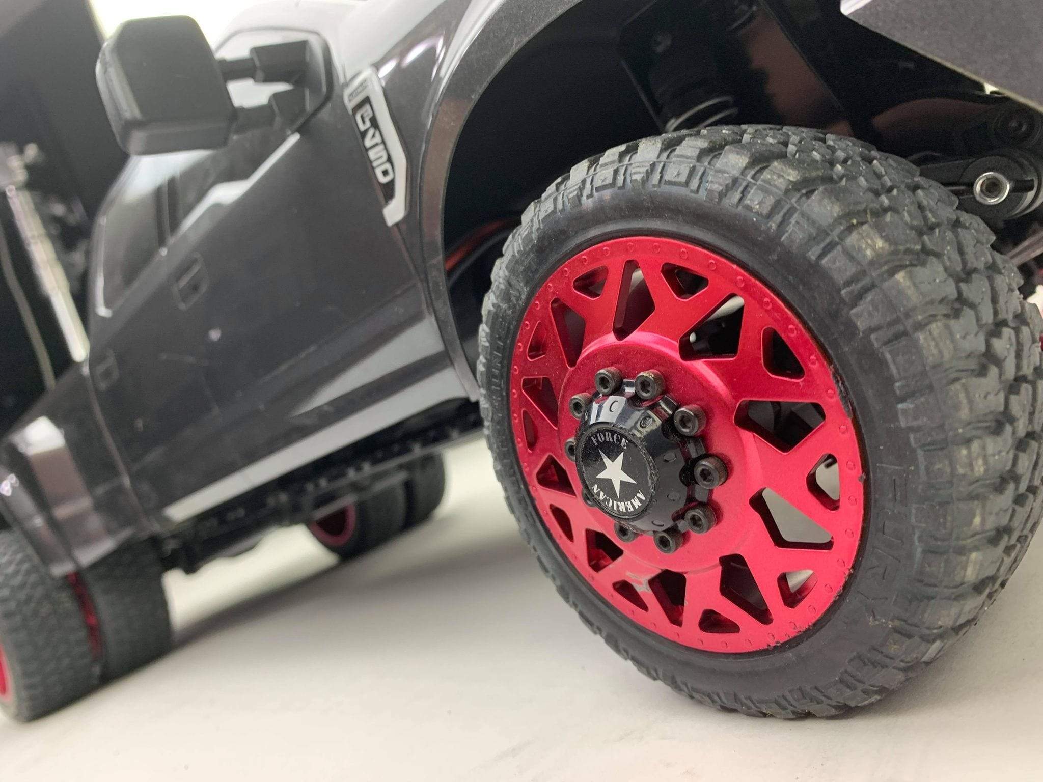 8981 FORD F450 SD 1/10 4WD RTR (Grey Titanium) Custom Truck DL-Series - Image 7