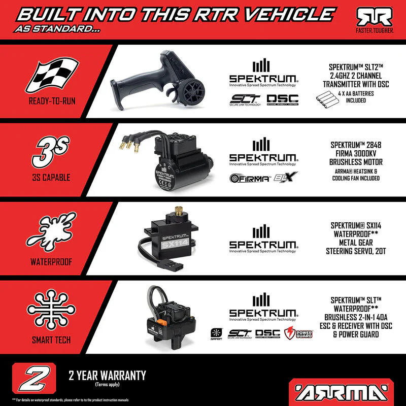 ARRMA 1/16 MINI KRATON 3S (Battery & Charger Included) - Image 28