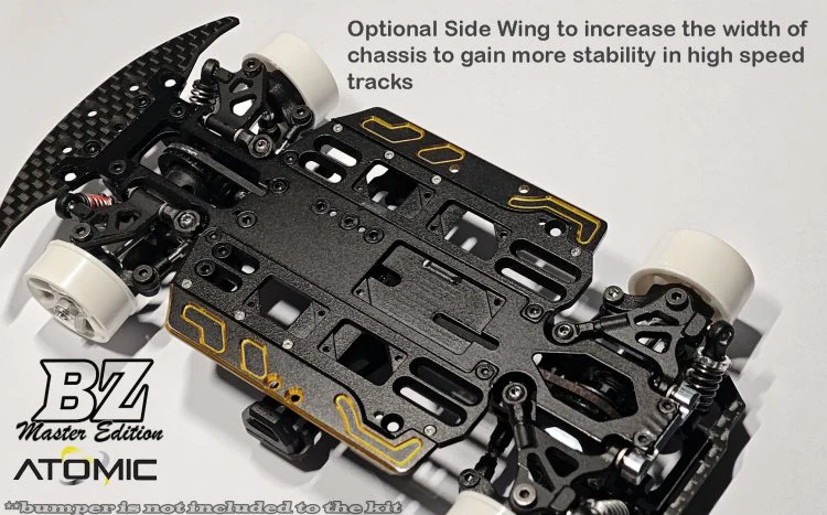 Atomic BZ Master Edition 4WD Chassis Kit (No electronics) - Image 13