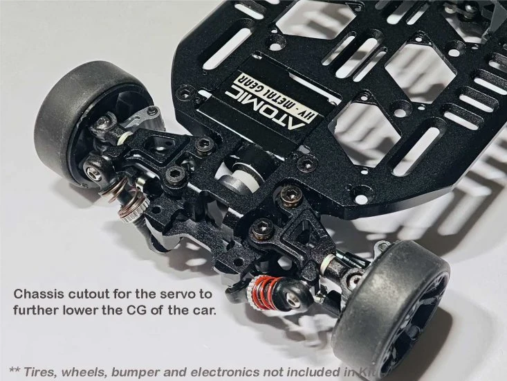 Atomic MRX Ultra Linkless 2WD Competition Chassis Kit - Image 15