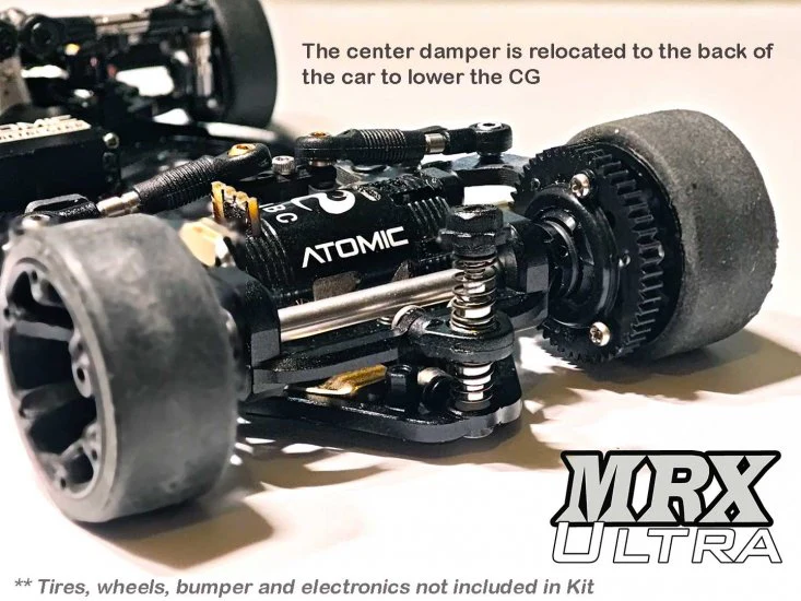 Atomic MRX Ultra Linkless 2WD Competition Chassis Kit - Image 3