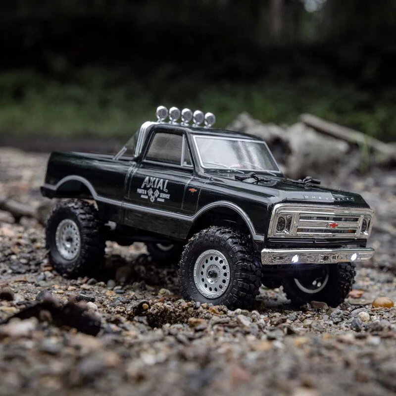 Axial 1/24 SCX24 1967 CHEVROLET C10 4WD BRUSHED TRUCK RTR - BLACK - Image 13