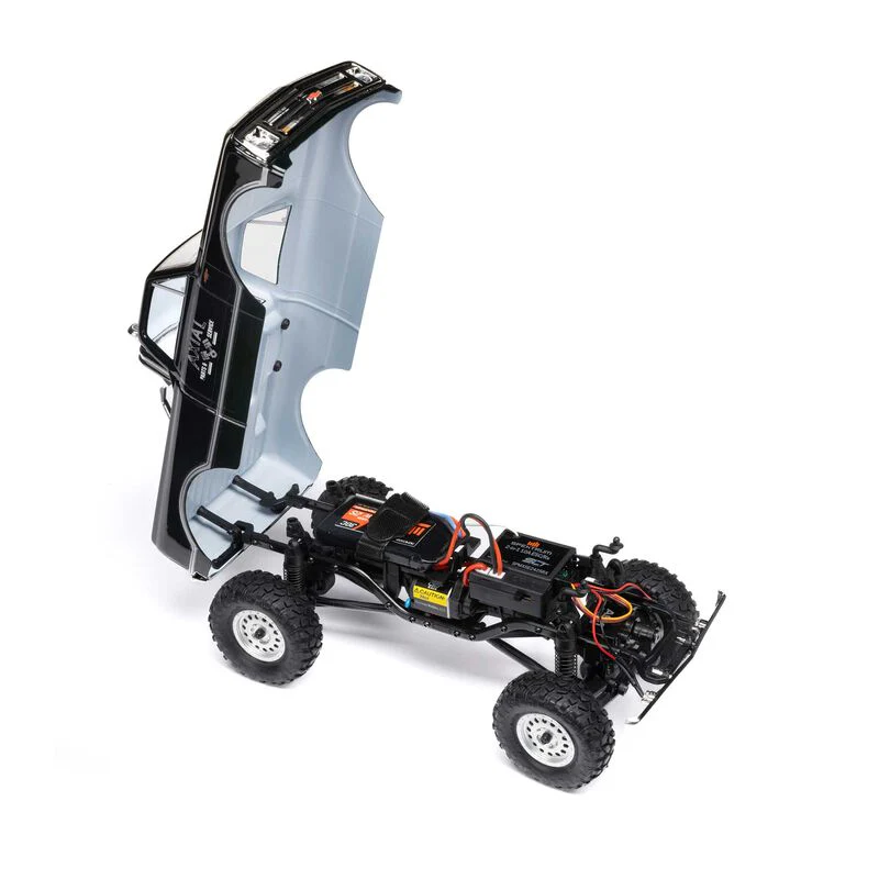 Axial 1/24 SCX24 1967 CHEVROLET C10 4WD BRUSHED TRUCK RTR - BLACK - Image 19