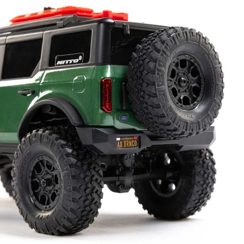 Axial 1/24 SCX24 Ford Bronco 4X4 RTR Brushed Rock Crawler (Battery & Charger Included) - Green - Image 14