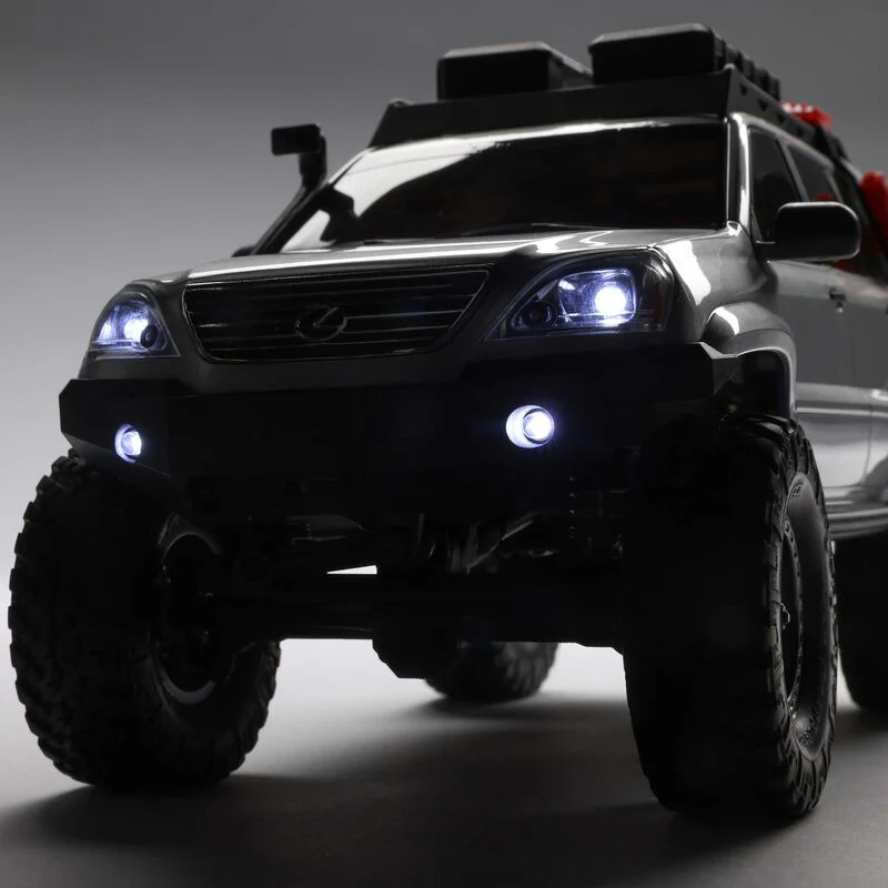 Axial 1/24 SCX24 Lexus GX 470 4X4 Rock Crawler RTR - Black - Image 13