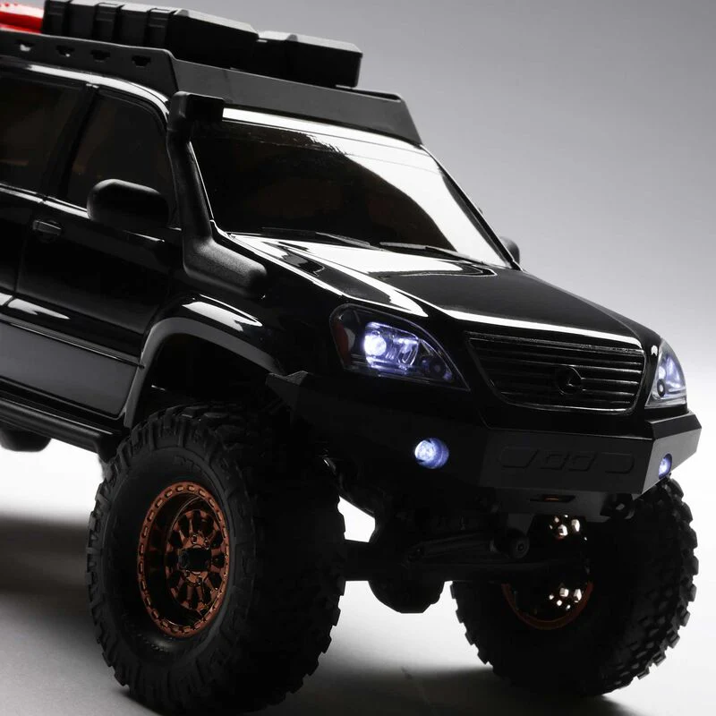 Axial 1/24 SCX24 Lexus GX 470 4X4 Rock Crawler RTR - Black - Image 15