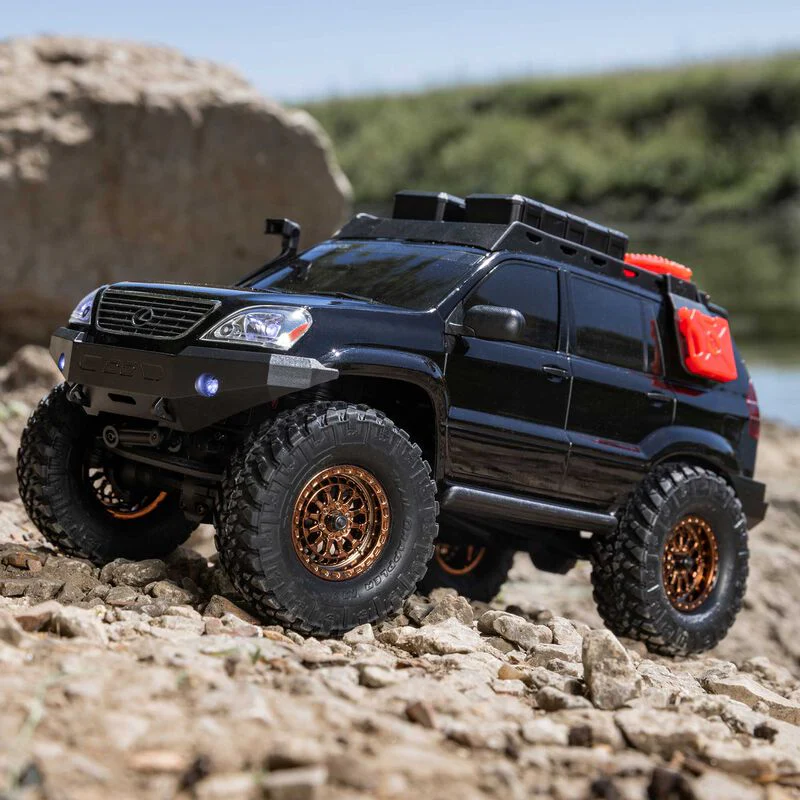 Axial 1/24 SCX24 Lexus GX 470 4X4 Rock Crawler RTR - Black - Image 5