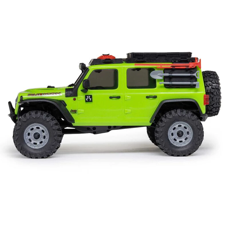 Axial 1/30 SCX30 Jeep Wrangler JLU 4X4 RTR Brushed Rock Crawler (Battery & Charger Included) - Image 10