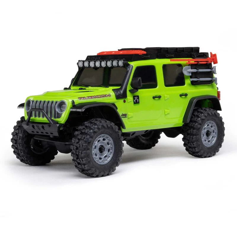 Axial 1/30 SCX30 Jeep Wrangler JLU 4X4 RTR Brushed Rock Crawler (Battery & Charger Included) - Image 11