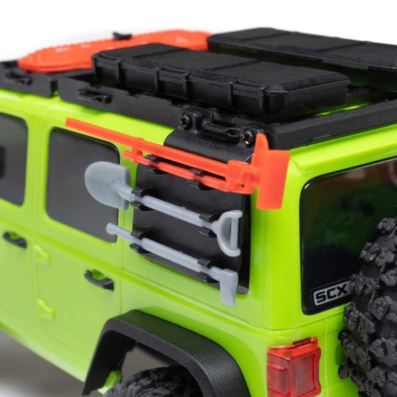 Axial 1/30 SCX30 Jeep Wrangler JLU 4X4 RTR Brushed Rock Crawler (Battery & Charger Included) - Image 22