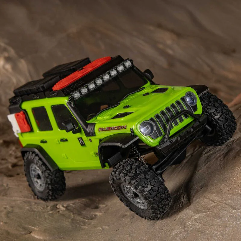 Axial 1/30 SCX30 Jeep Wrangler JLU 4X4 RTR Brushed Rock Crawler (Battery & Charger Included) - Image 3