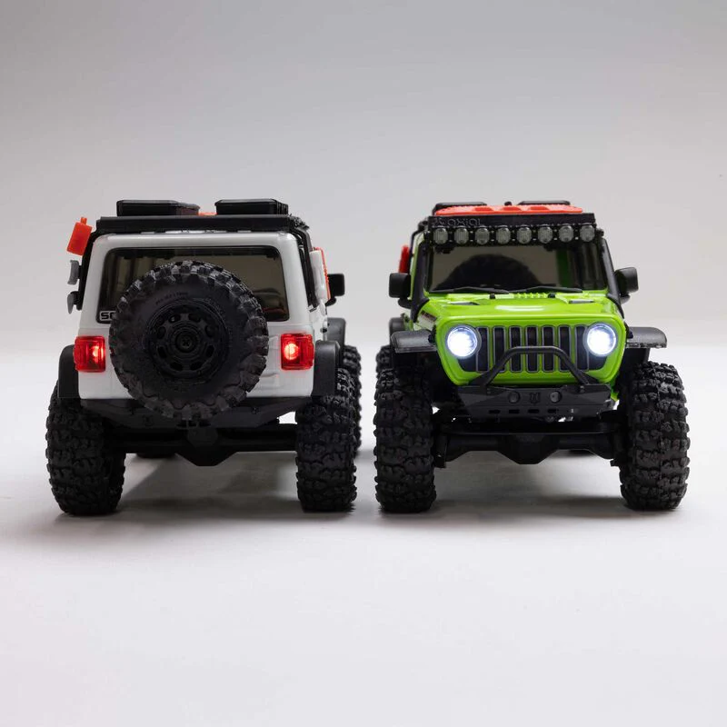 Axial 1/30 SCX30 Jeep Wrangler JLU 4X4 RTR Brushed Rock Crawler (Battery & Charger Included) - Image 34