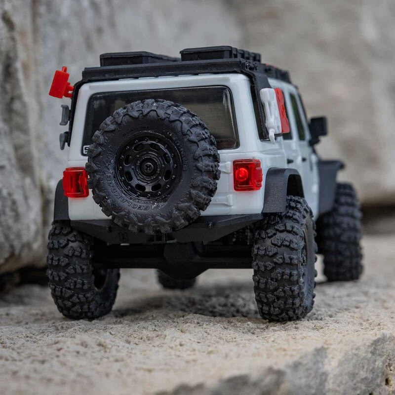 Axial 1/30 SCX30 Jeep Wrangler JLU 4X4 RTR Brushed Rock Crawler (Battery & Charger Included) - Image 38