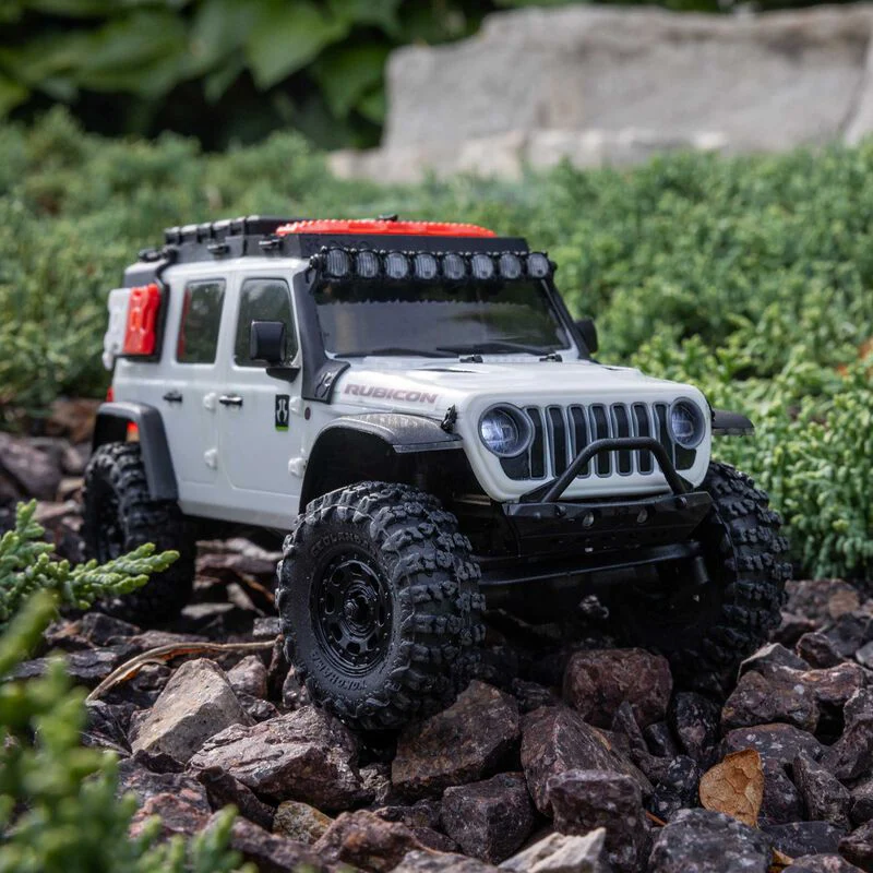 Axial 1/30 SCX30 Jeep Wrangler JLU 4X4 RTR Brushed Rock Crawler (Battery & Charger Included) - Image 39
