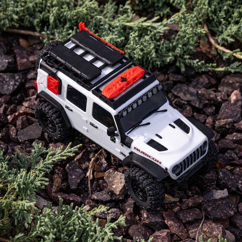 Axial 1/30 SCX30 Jeep Wrangler JLU 4X4 RTR Brushed Rock Crawler (Battery & Charger Included) - Image 40