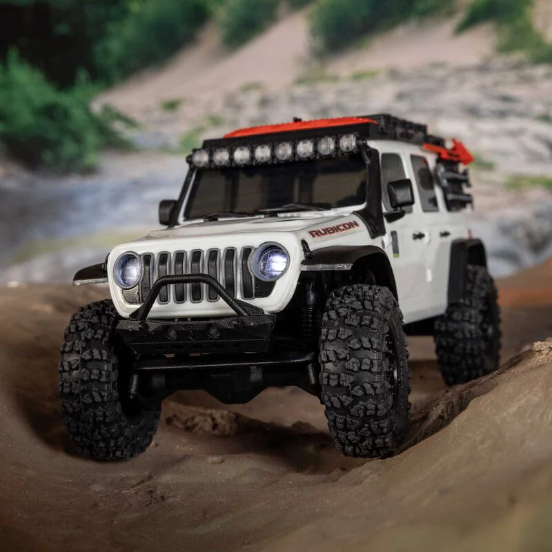 Axial 1/30 SCX30 Jeep Wrangler JLU 4X4 RTR Brushed Rock Crawler (Battery & Charger Included) - Image 41