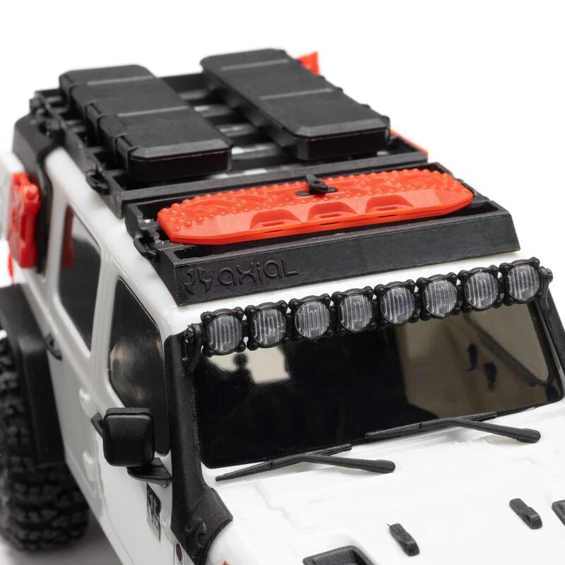 Axial 1/30 SCX30 Jeep Wrangler JLU 4X4 RTR Brushed Rock Crawler (Battery & Charger Included) - Image 53