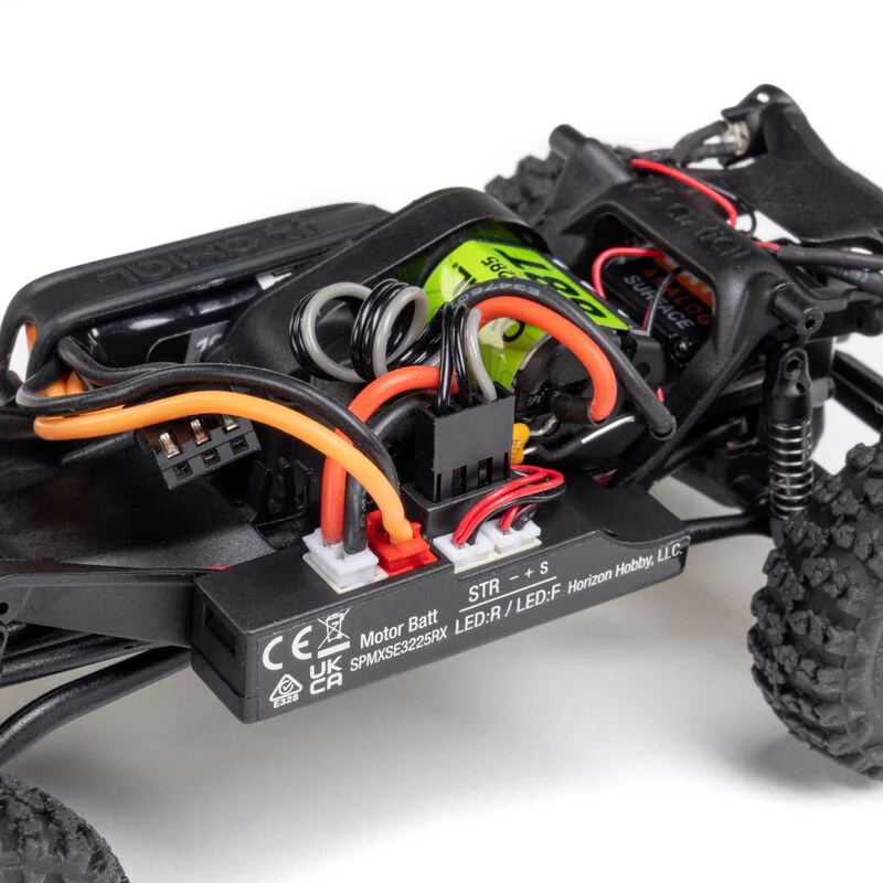 Axial 1/30 SCX30 Jeep Wrangler JLU 4X4 RTR Brushed Rock Crawler (Battery & Charger Included) - Image 60