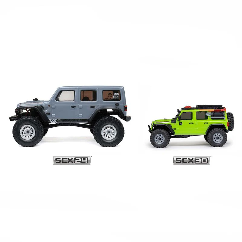 Axial 1/30 SCX30 Jeep Wrangler JLU 4X4 RTR Brushed Rock Crawler (Battery & Charger Included) - Image 63