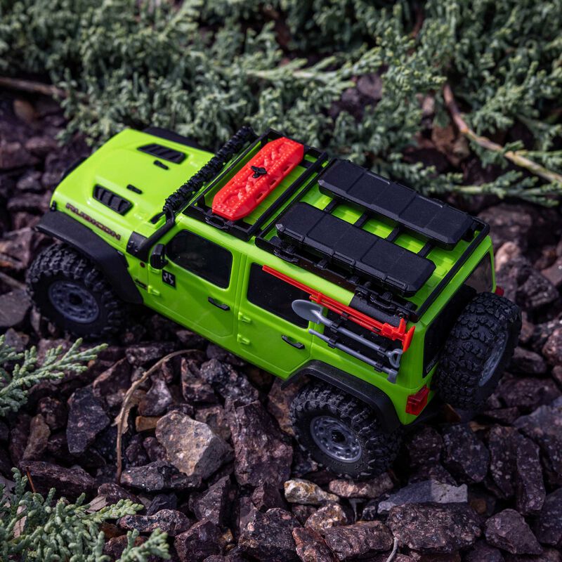 Axial 1/30 SCX30 Jeep Wrangler JLU 4X4 RTR Brushed Rock Crawler (Battery & Charger Included) - Image 7
