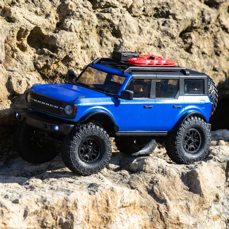 Axial Racing SCX24 2021 Bronco 4WD Truck Brushed RTR - Blue - Image 10