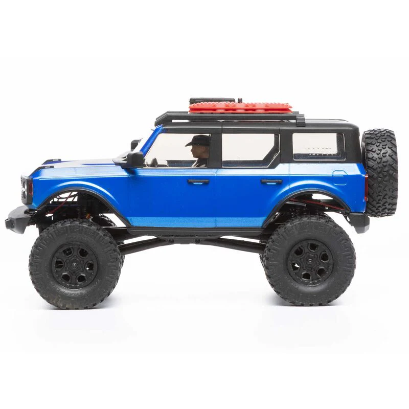 Axial Racing SCX24 2021 Bronco 4WD Truck Brushed RTR - Blue - Image 13