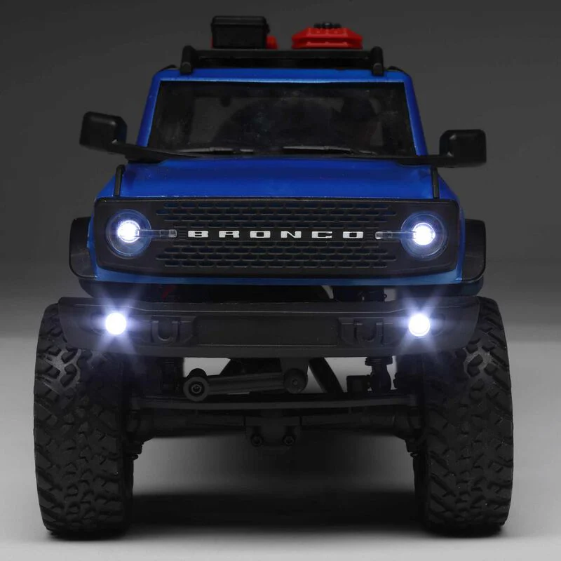 Axial Racing SCX24 2021 Bronco 4WD Truck Brushed RTR - Blue - Image 18