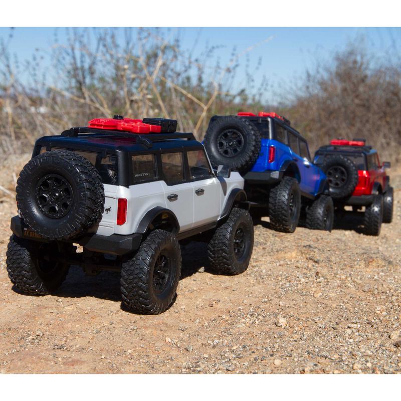 Axial Racing SCX24 2021 Bronco 4WD Truck Brushed RTR - Blue - Image 19