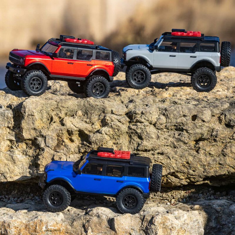 Axial Racing SCX24 2021 Bronco 4WD Truck Brushed RTR - Blue - Image 20