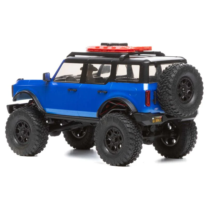 Axial Racing SCX24 2021 Bronco 4WD Truck Brushed RTR - Blue - Image 3