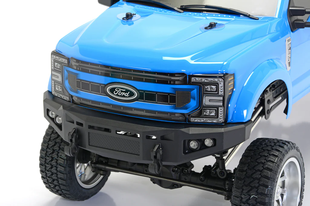 Cen Racing Ford F250 KG1 Edition Lifted Truck Daytona Blue - RTR - Image 4