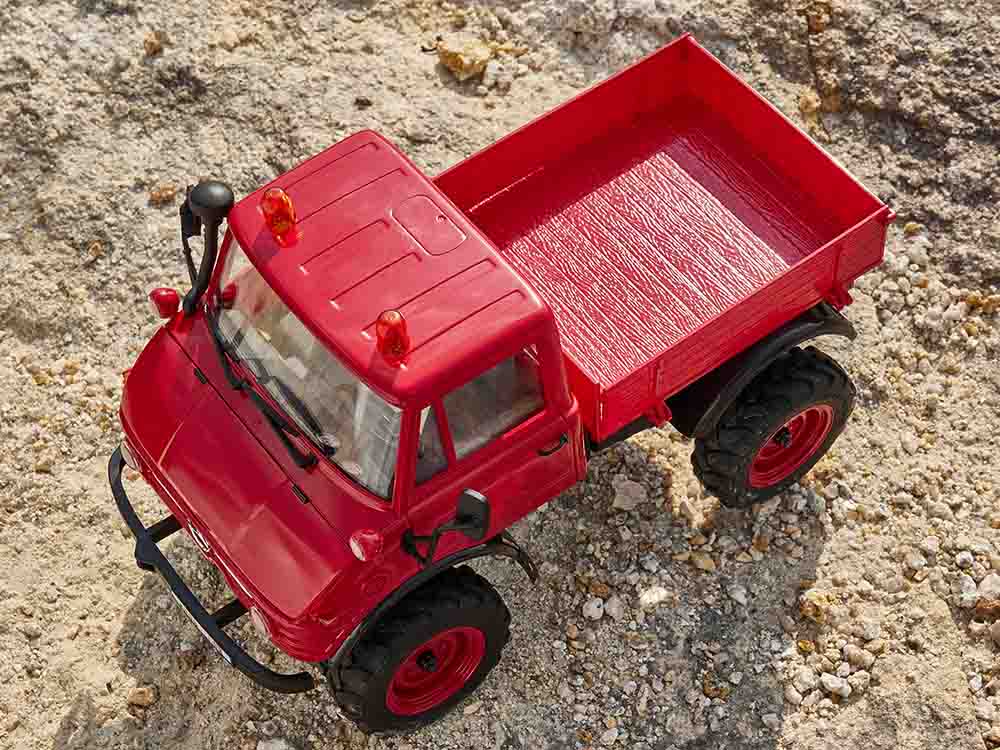 FMS 1:24 FCX24 Mercedes-Benz Unimog 421 RTR - RED - Image 5