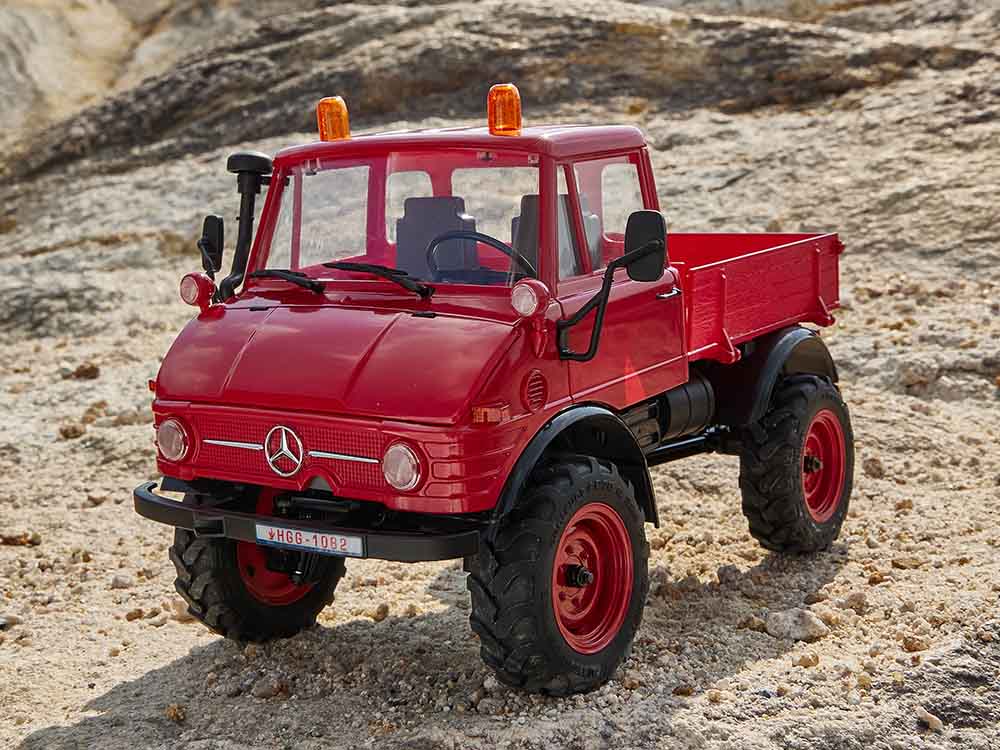 FMS 1:24 FCX24 Mercedes-Benz Unimog 421 RTR - RED - Image 6