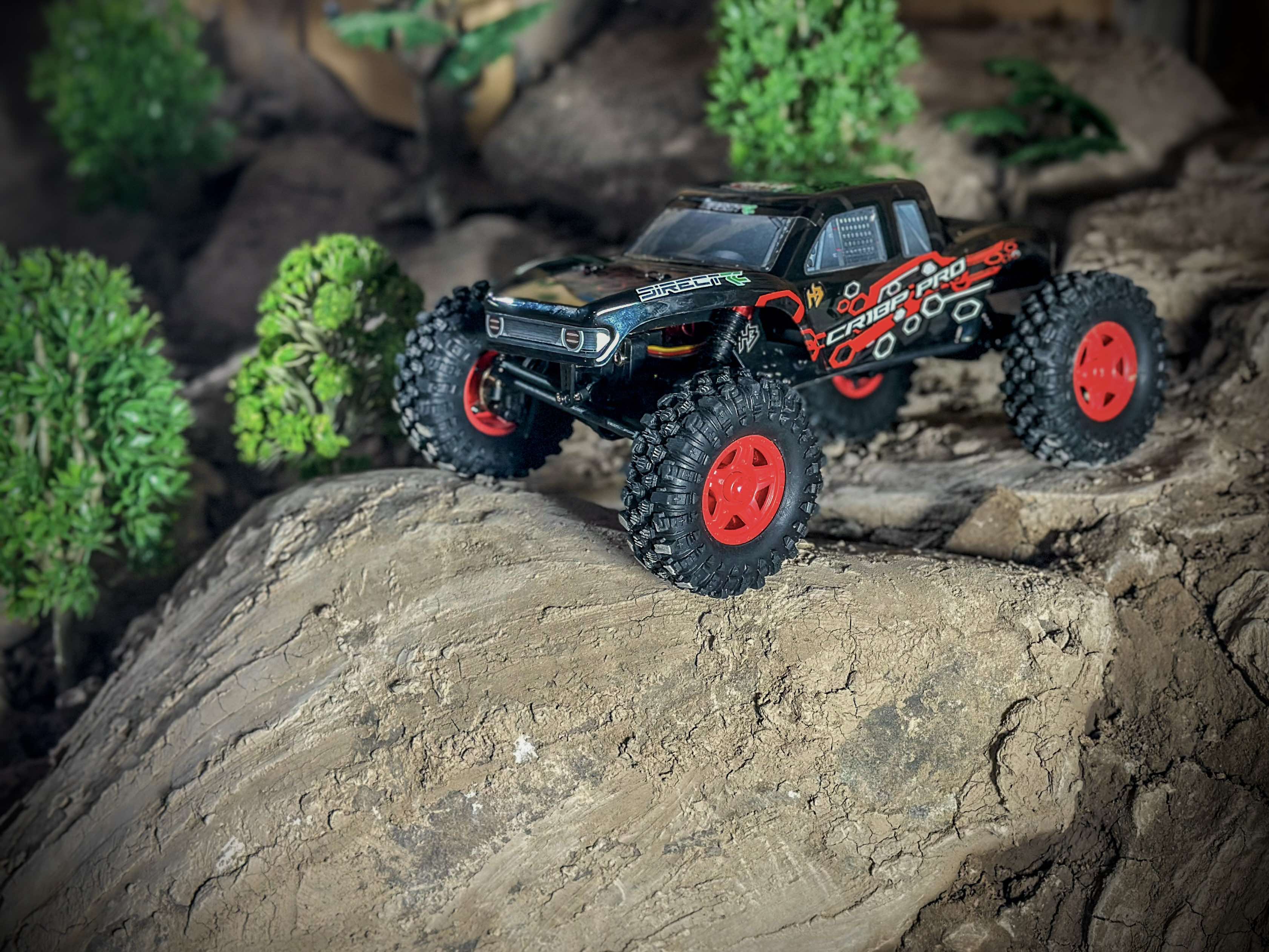 Hobby Plus 1/18 CR 18P PRO Brushless Juice Up 4X4 RTR Rock Crawler - Red - Image 10