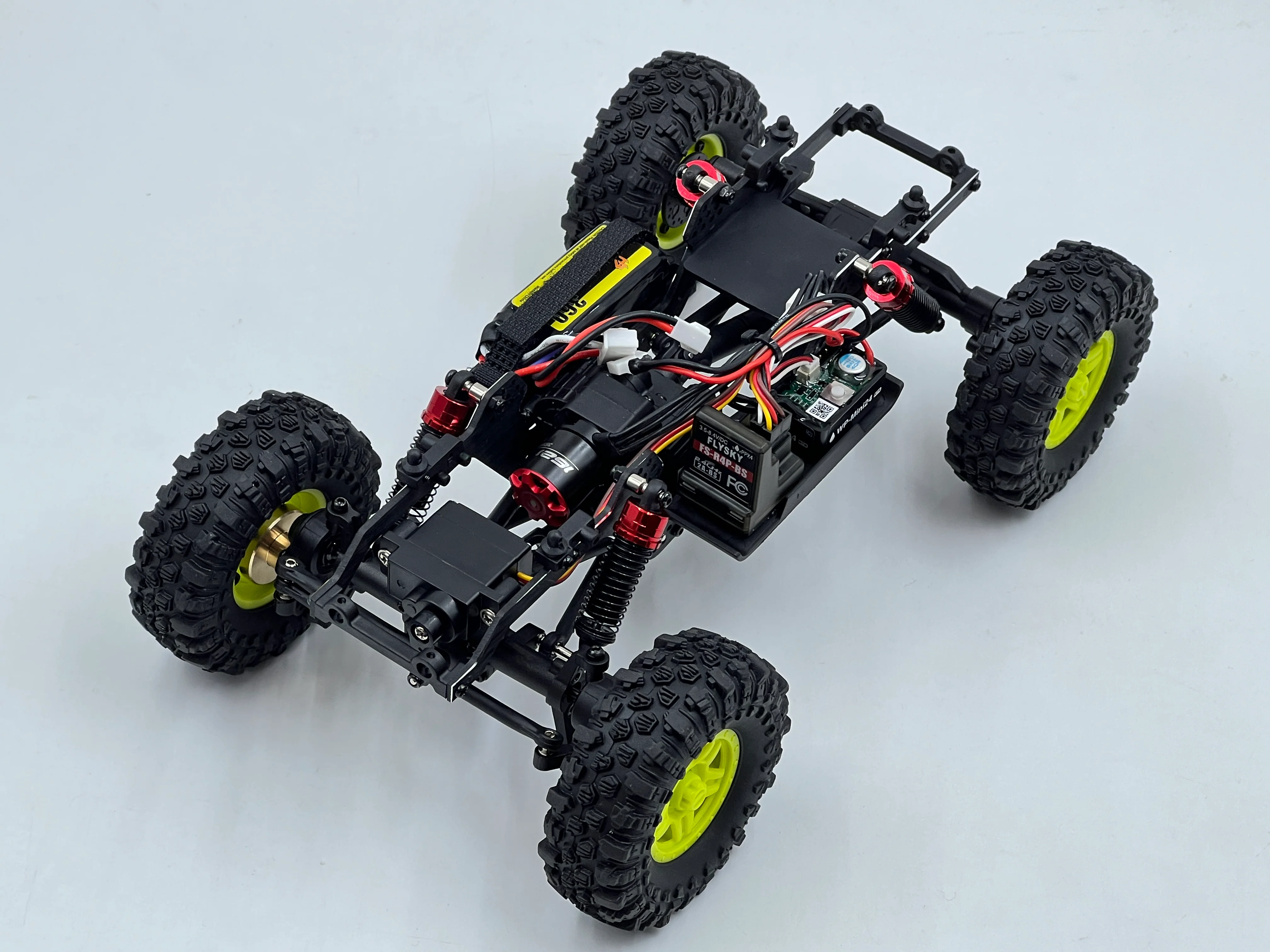 Hobby Plus 1/18 CR 18P PRO Brushless Juice Up 4X4 RTR Rock Crawler - Red - Image 17