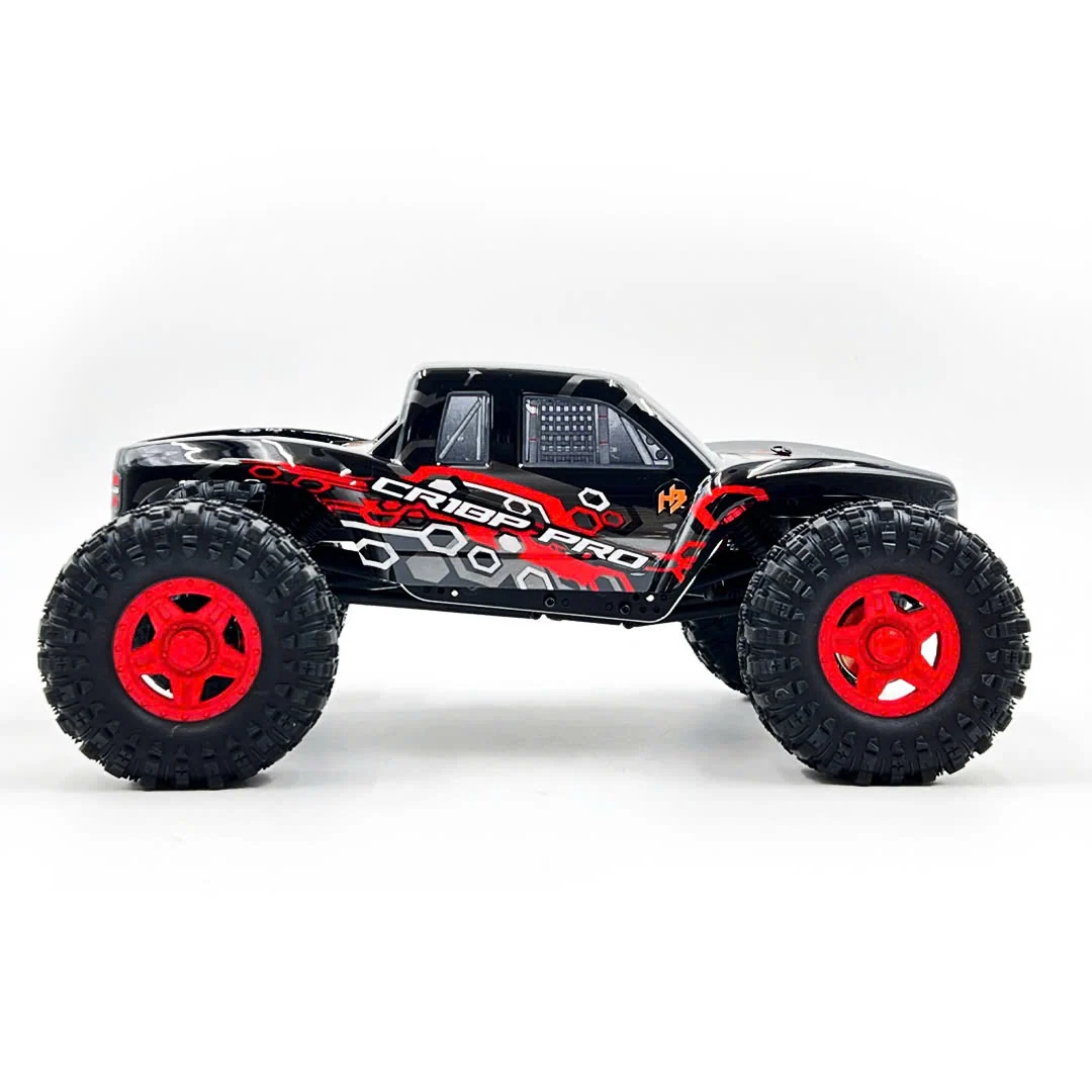 Hobby Plus 1/18 CR 18P PRO Brushless Juice Up 4X4 RTR Rock Crawler - Red - Image 5