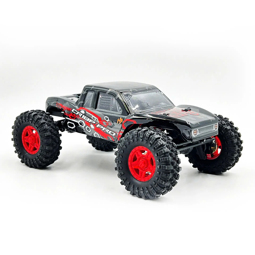 Hobby Plus 1/18 CR 18P PRO Brushless Juice Up 4X4 RTR Rock Crawler - Red - Image 6