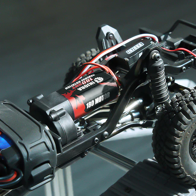 INJORA 180 Brushed 55T Red Motor with Steel Pinion for 1/18 TRX4M (INM11) - Image 5