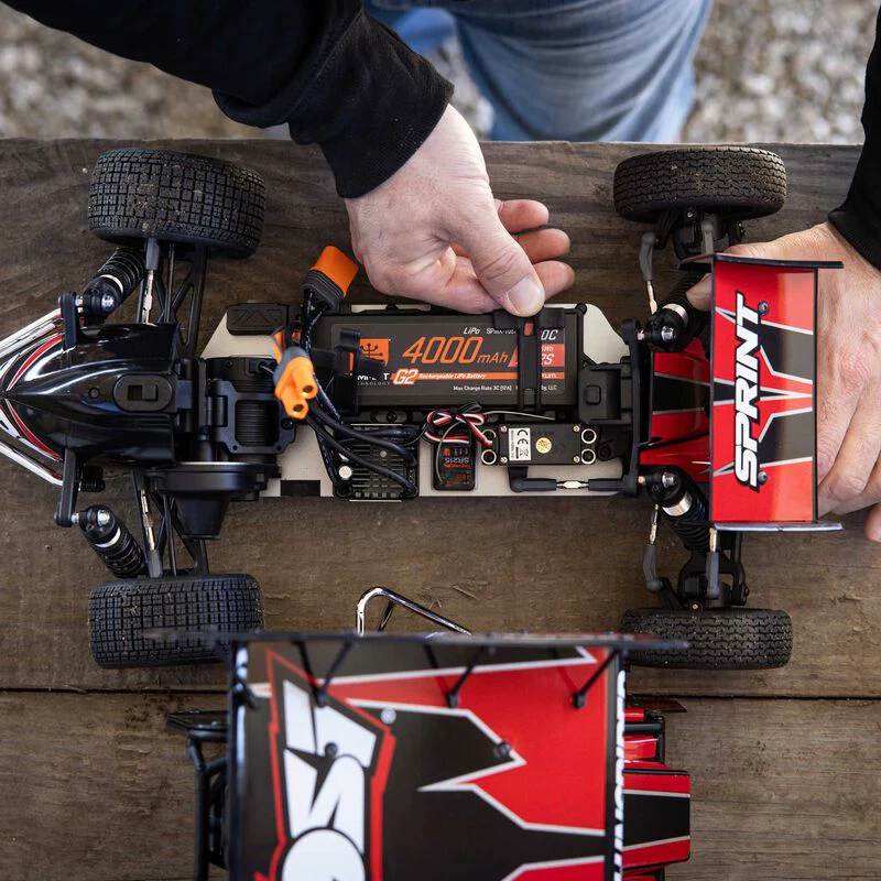 Losi 1/10 22S Sprint 2WD Brushless RTR (Battery & Charger Included) - Red - Image 22