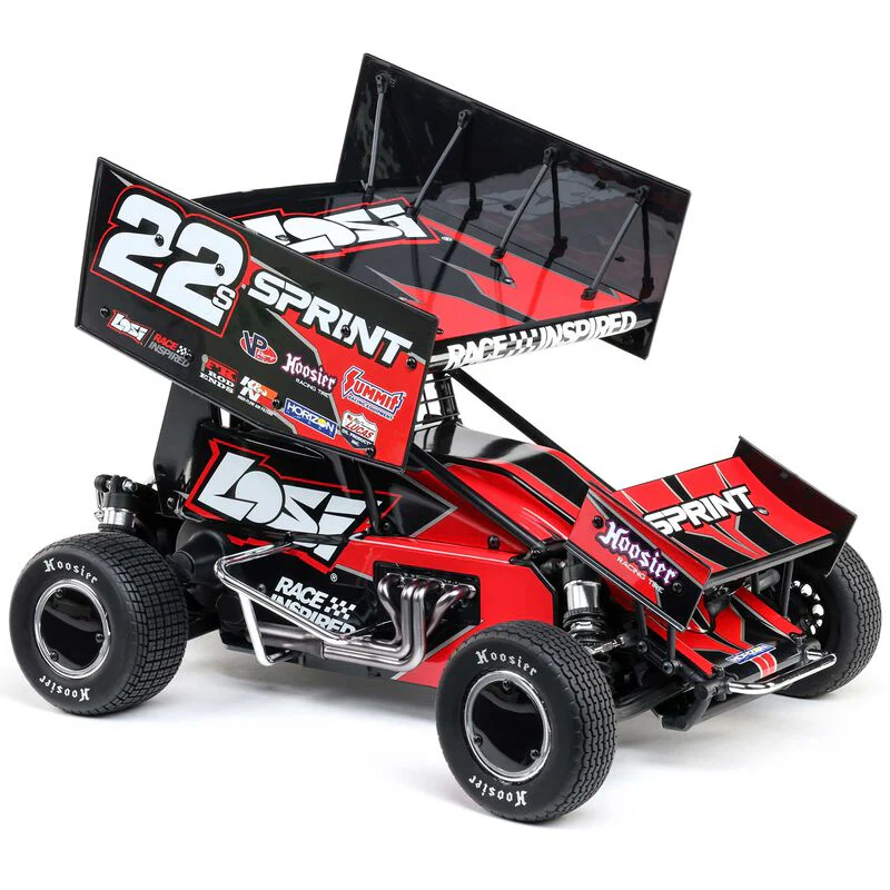Losi 1/10 22S Sprint 2WD Brushless RTR (Battery & Charger Included) - Red - Image 6