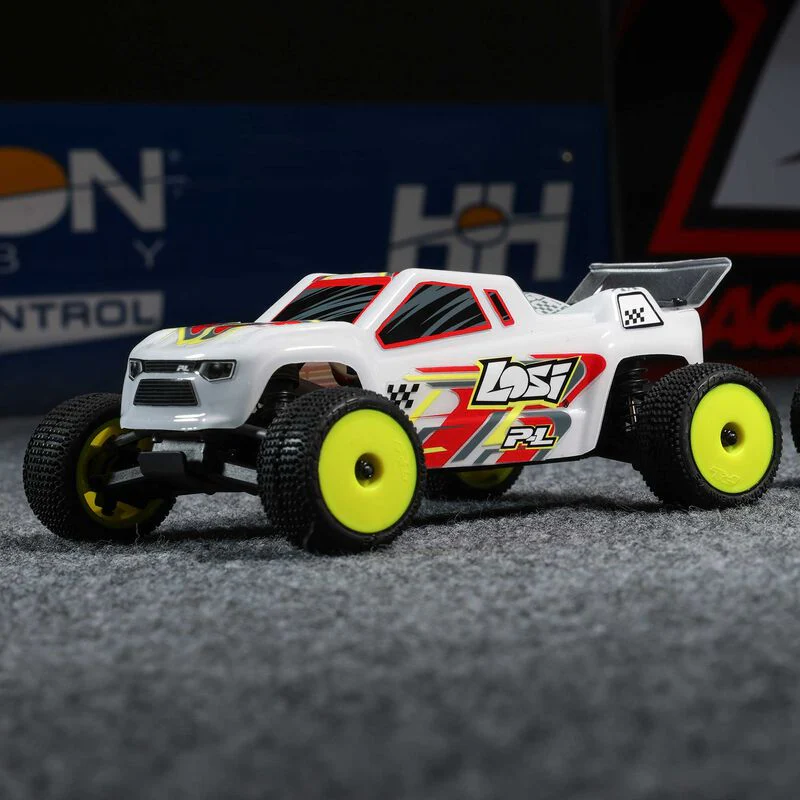 Losi 1/28 Micro-T 2S 2WD RTR Stadium Truck (Battery & Charger Included) - White - Image 11