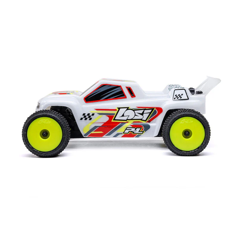 Losi 1/28 Micro-T 2S 2WD RTR Stadium Truck (Battery & Charger Included) - White - Image 3