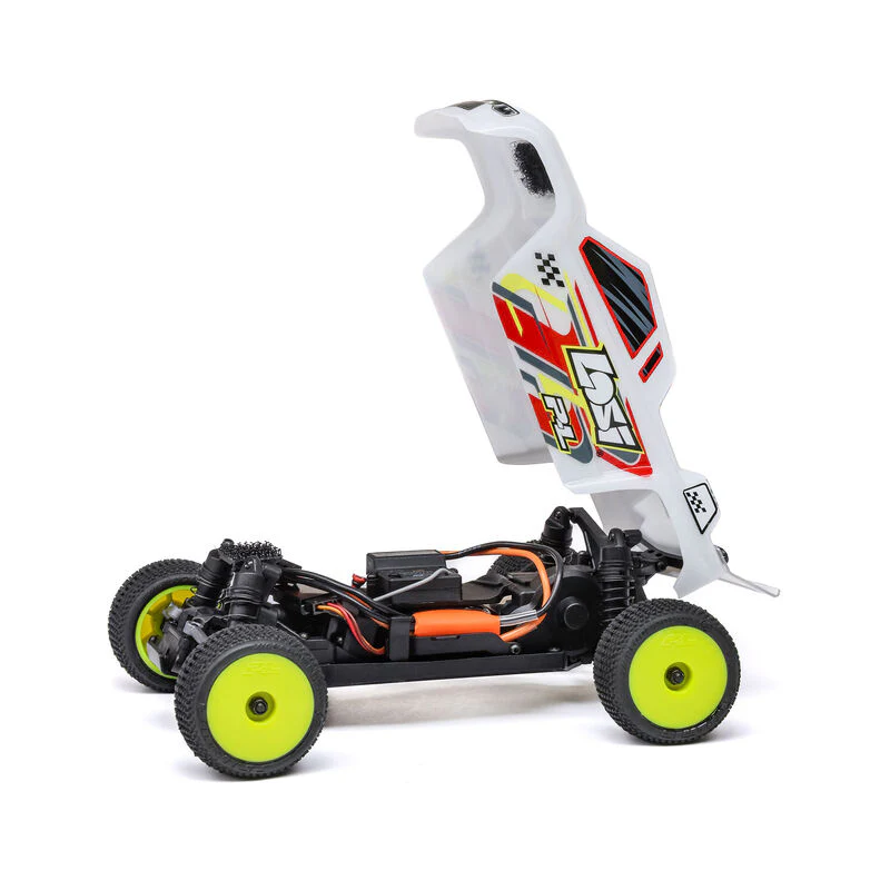 Losi 1/28 Micro-T 2S 2WD RTR Stadium Truck (Battery & Charger Included) - White - Image 7