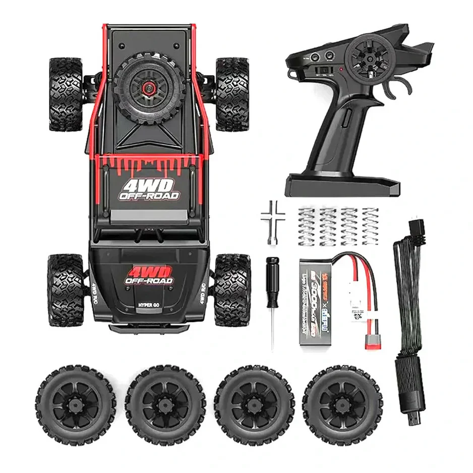 MJX Hyper Go 14209 RC Car 2S Professional Brushless Remote Contro Racing Off-Road Drifting High-Speed Truck - Image 3
